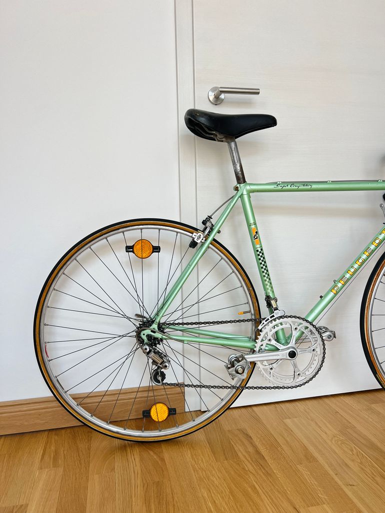 Used Peugeot Super Competition / Reynolds 531 1975 Road & Gravel, Green — image 3 of 31