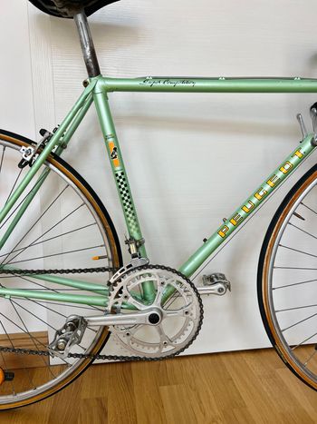 Used Peugeot Super Competition / Reynolds 531 1975 Road & Gravel, Green — image 9 of 31