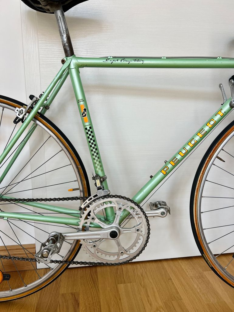 Used Peugeot Super Competition / Reynolds 531 1975 Road & Gravel, Green — image 9 of 31