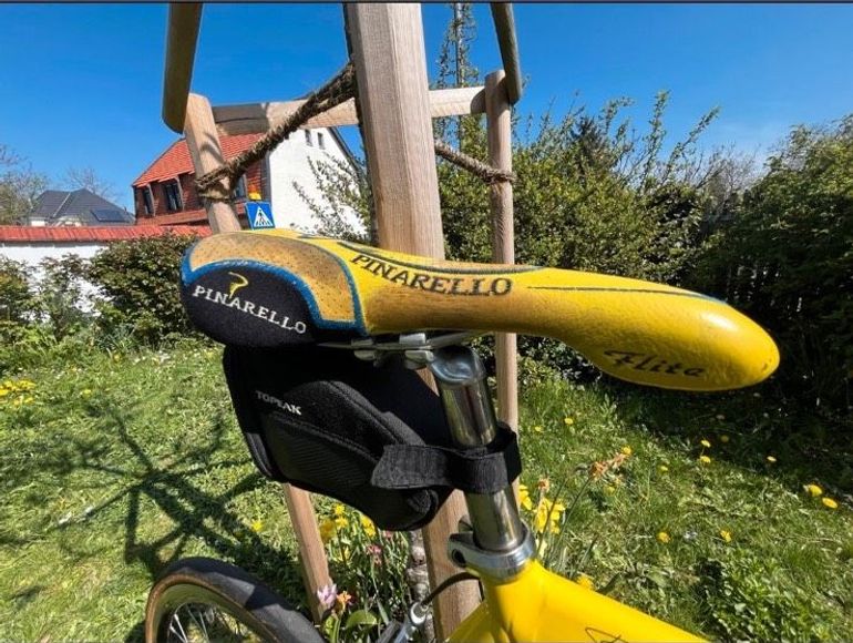 Used Pinarello Pinarello Paris 1997 "Jan Ullrich" Campagnolo Record 1997 Road & Gravel, Orange — image 8 of 15
