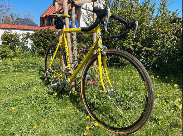 Used Pinarello Pinarello Paris 1997 "Jan Ullrich" Campagnolo Record 1997 Road & Gravel, Orange — image 10 of 15