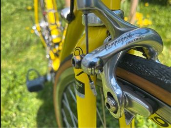 Used Pinarello Pinarello Paris 1997 "Jan Ullrich" Campagnolo Record 1997 Road & Gravel, Orange — image 12 of 15