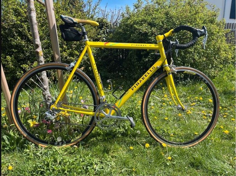 Used Pinarello Pinarello Paris 1997 "Jan Ullrich" Campagnolo Record 1997 Road & Gravel, Orange — image 1 of 15