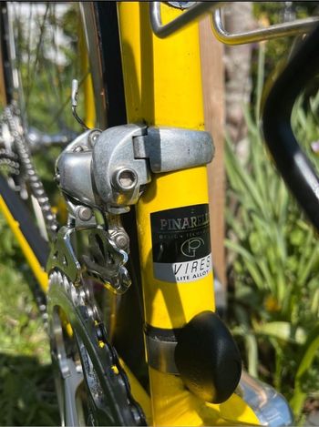 Used Pinarello Pinarello Paris 1997 "Jan Ullrich" Campagnolo Record 1997 Road & Gravel, Orange — image 2 of 15