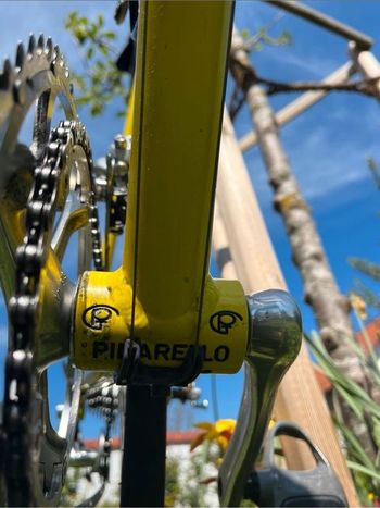 Used Pinarello Pinarello Paris 1997 "Jan Ullrich" Campagnolo Record 1997 Road & Gravel, Orange — image 5 of 15