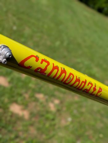 Used Cannondale Cannondale R700 Frameset 1999 Road & Gravel, Orange — image 5 of 11