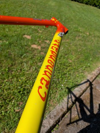 Used Cannondale Cannondale R700 Frameset 1999 Road & Gravel, Orange — image 7 of 11
