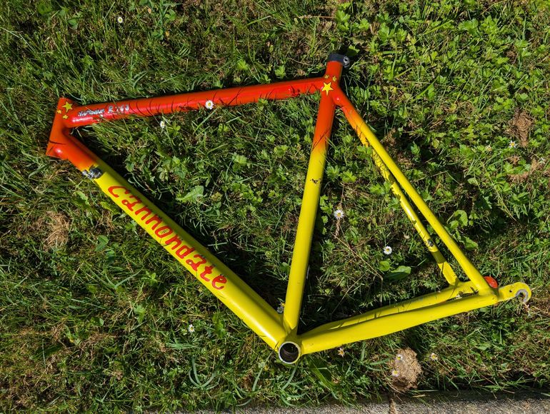 Used Cannondale Cannondale R700 Frameset 1999 Road & Gravel, Orange — image 2 of 11