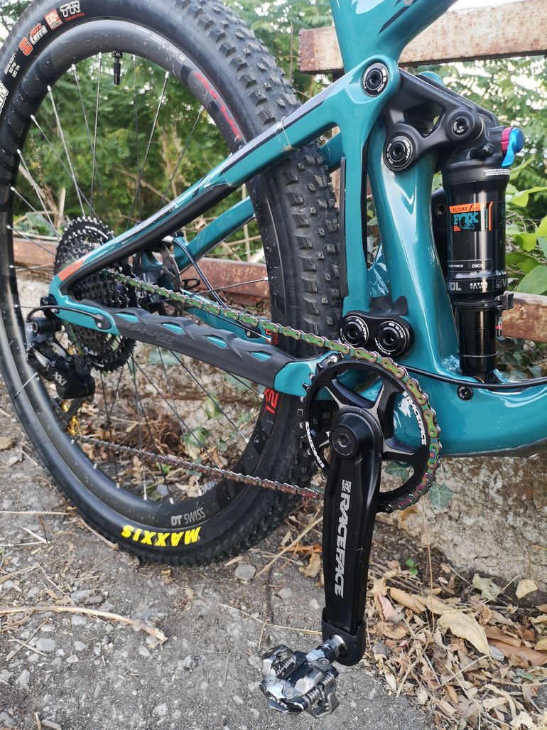 Used Pivot Mach 4 SL Frame Kit w/ Fox Live Valve 2021 2021 Mountainbike, Green — image 4 of 8
