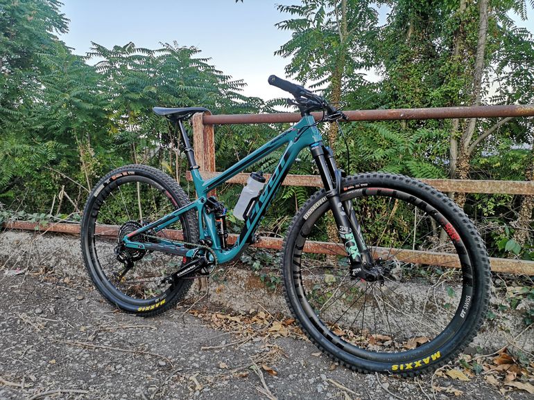 Used Pivot Mach 4 SL Frame Kit w/ Fox Live Valve 2021 2021 Mountainbike, Green — image 1 of 8