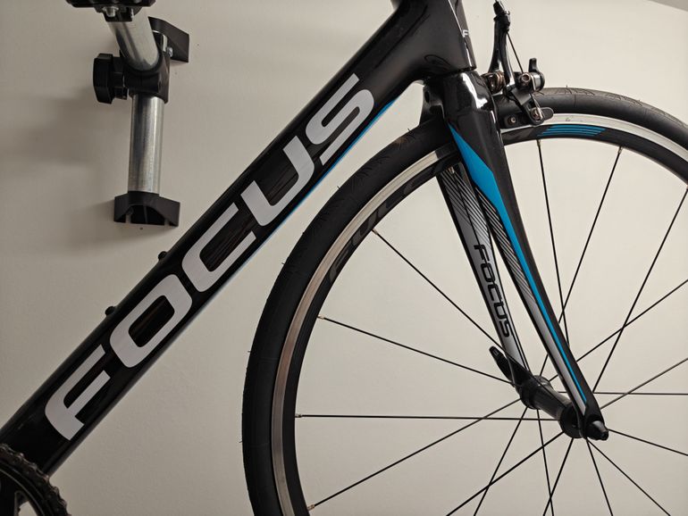 Used Focus FOCUS Cayo Ultegra Mix 2017 Carbon 2017 Road & Gravel, Blau — image 7 of 8