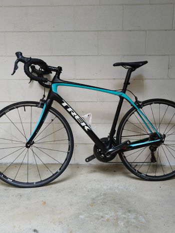 Used Trek Domane SL 7 2017 2017 Road & Gravel, Black — image 2 of 4