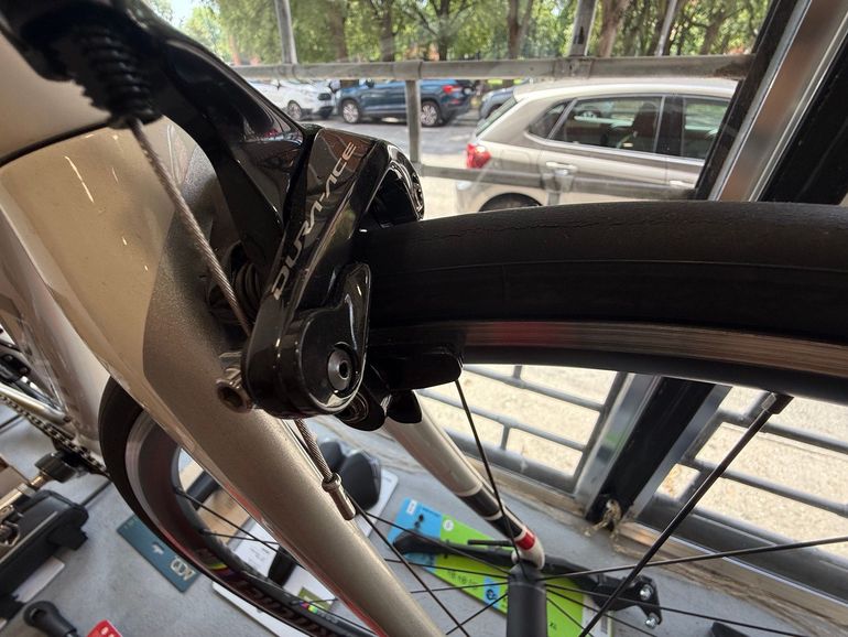 Used Trek Trek Domane SRAM 1x11v Taglia 52 7,2 Kg *speciale* 2020 2020 Urban, White — image 8 of 9