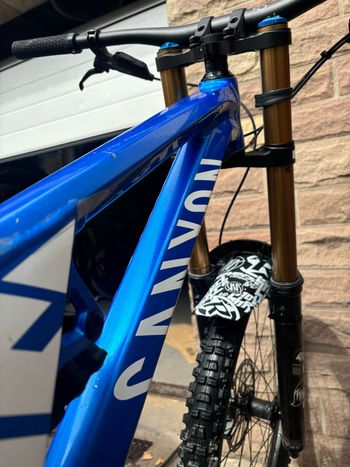 Used Canyon Sender AL 6.0 2018 2018 Mountainbike, Blue, 27.5 — image 7 of 7