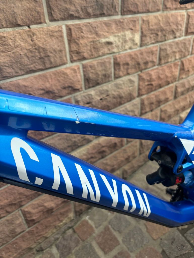 Used Canyon Sender AL 6.0 2018 2018 Mountainbike, Blue, 27.5 — image 2 of 7