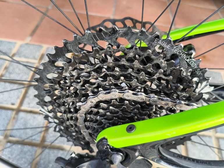 Used Cannondale Scalpel-Si Carbon 4 2017 2017 Mountainbike, Green, 29 — image 6 of 13