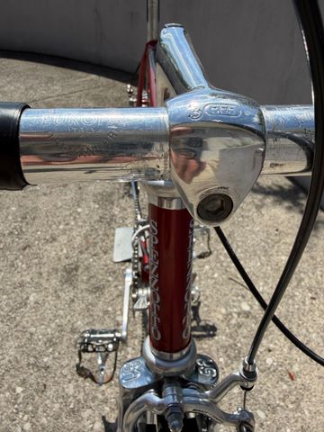 Used Spezzotto Custom Campagnolo Record 1979 Road & Gravel, Red — image 6 of 12