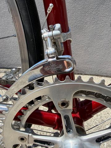 Used Spezzotto Custom Campagnolo Record 1979 Road & Gravel, Red — image 11 of 12