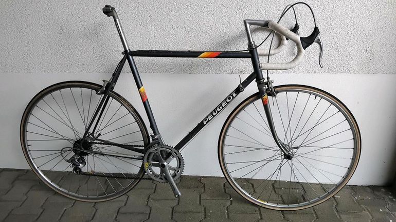 Used Peugeot Peugeot RH56 Shimano 105 Velowino Eroica 1987 Road & Gravel, Light Gray — image 1 of 15