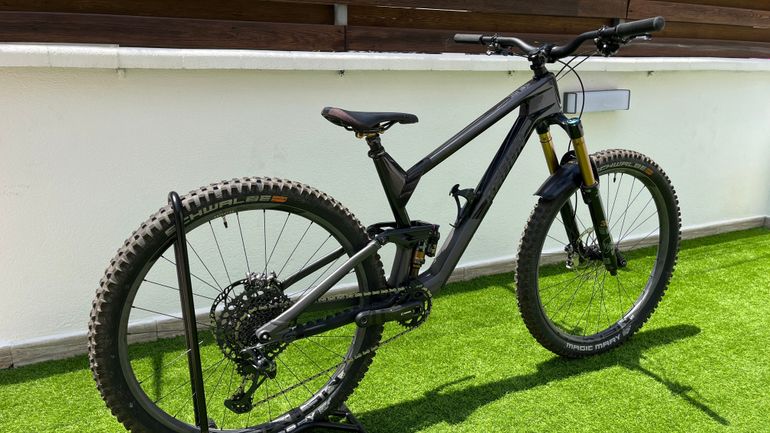 Used Radon SLIDE TRAIL 10.0 HD 2023 2023 Mountainbike, Light Gray, 29 — image 21 of 23