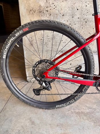 Used Cannondale Scalpel HT Carbon 2 2023 2023 Mountainbike, Red, 29 — image 4 of 8