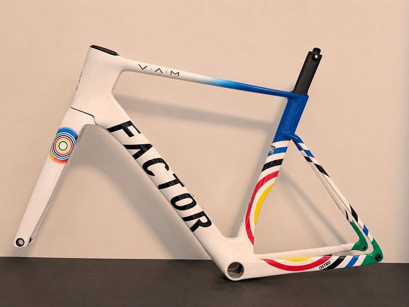 Used Factor OSTRO VAM - 1900 - Frameset Premium 2024 Frameset 2024 Road & Gravel, White — image 2 of 3