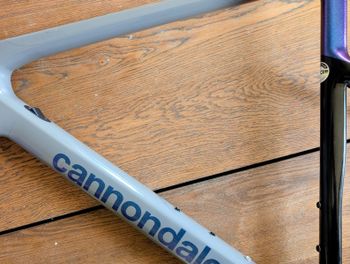 Used Cannondale SuperX LAB71 Frameset 2025 Frameset 2025 Road & Gravel, Light Gray — image 3 of 13