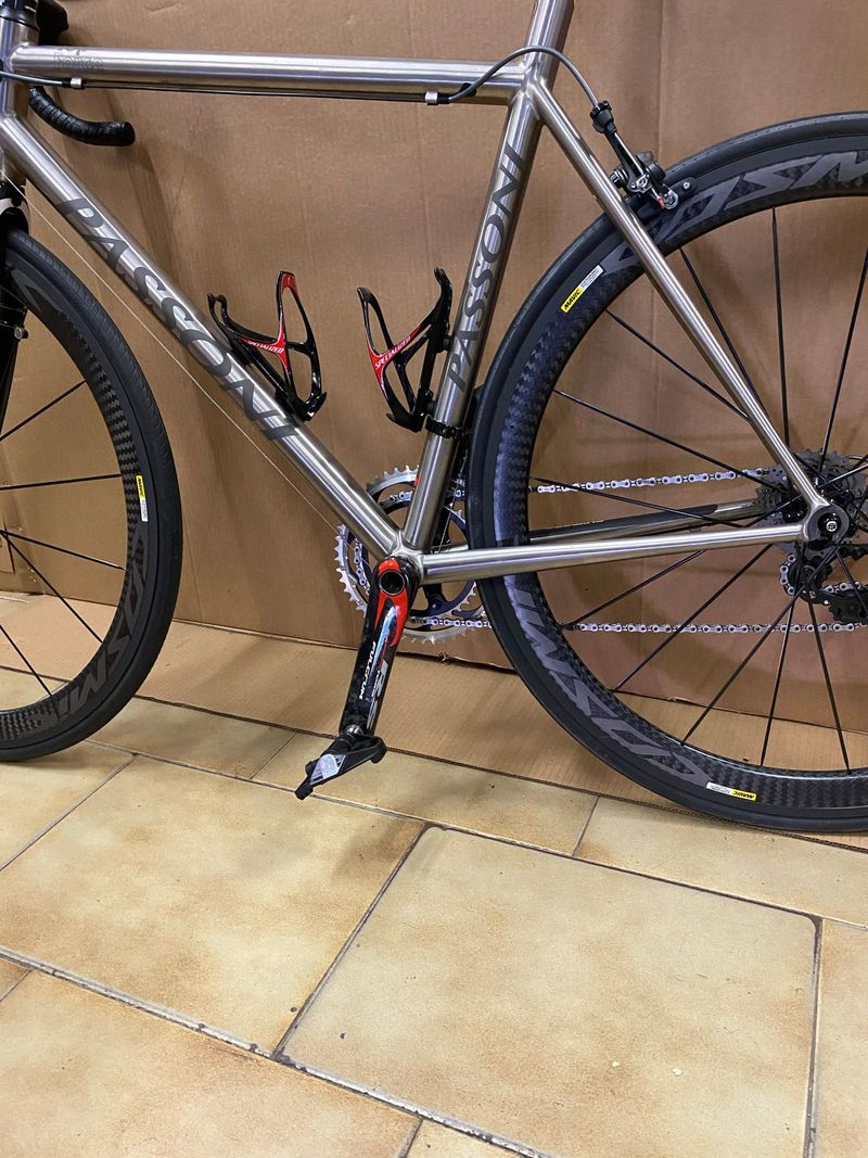 Used IS Passoni Custom Shimano Dura Ace 2013 Road & Gravel, Light Gray — image 2 of 4