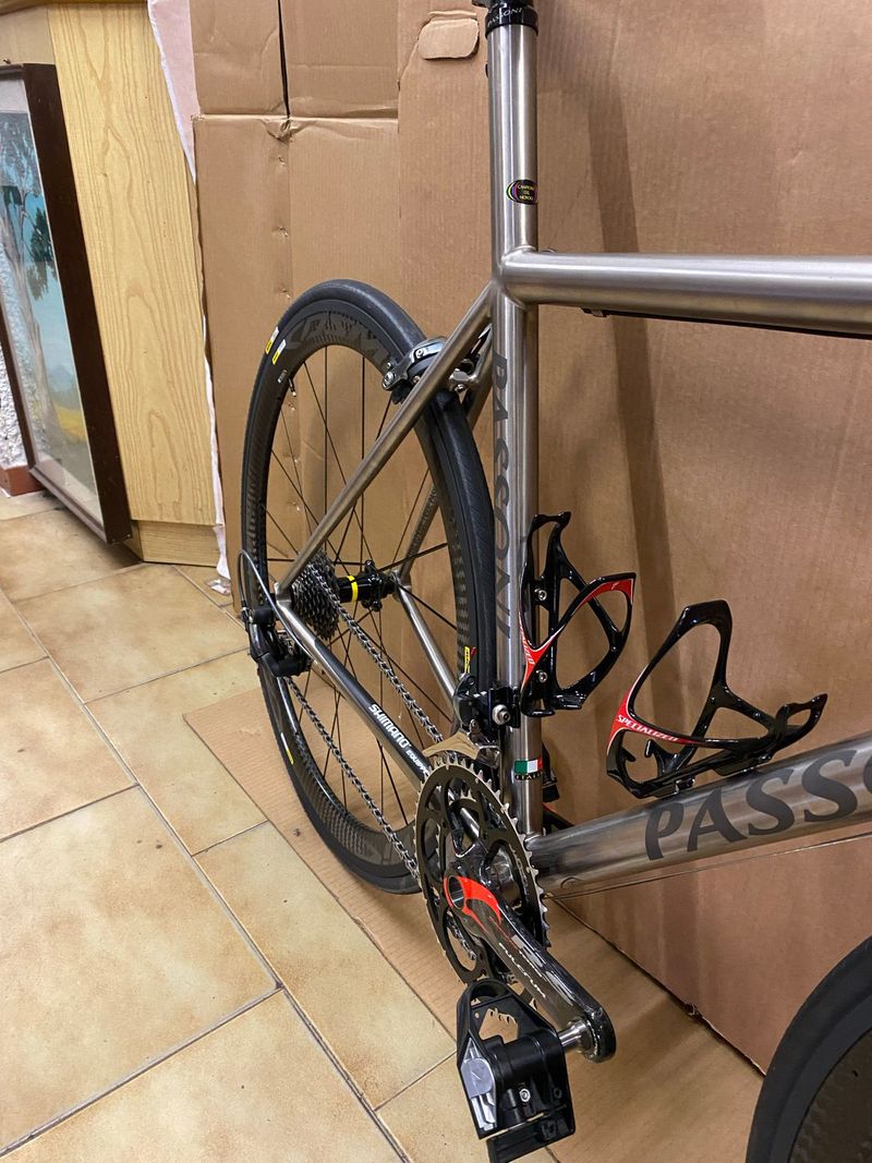 Used IS Passoni Custom Shimano Dura Ace 2013 Road & Gravel, Light Gray — image 4 of 4