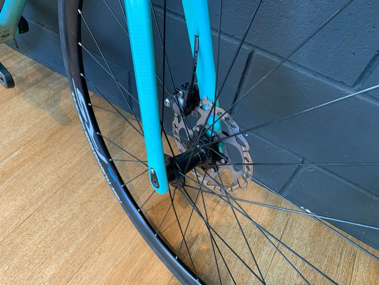 Used Bianchi Sprint Disc Ultegra 2021 2021 Road & Gravel, Green — image 6 of 9