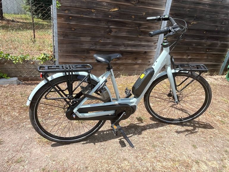 Used Gazelle Bloom C7 HMS Low-Step 2024 2024 Urban, Light Gray — image 21 of 35