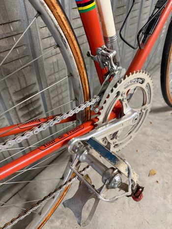 Used vicini tour de France Vicini tour de France Custom Other Campagnolo 1982 Road & Gravel, Orange — image 5 of 11