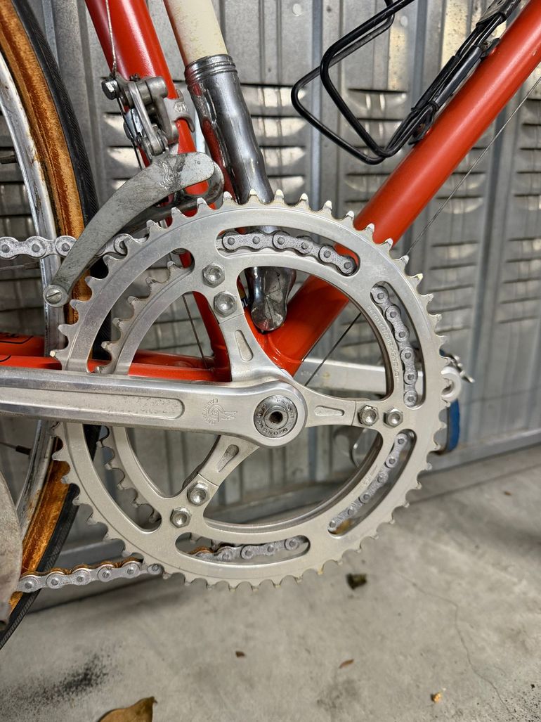Used vicini tour de France Vicini tour de France Custom Other Campagnolo 1982 Road & Gravel, Orange — image 7 of 11