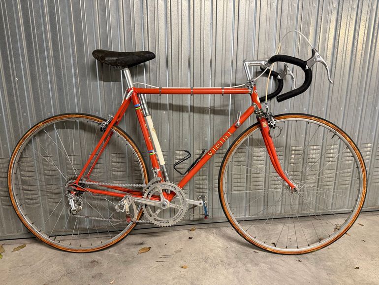 Used vicini tour de France Vicini tour de France Custom Other Campagnolo 1982 Road & Gravel, Orange — image 1 of 11