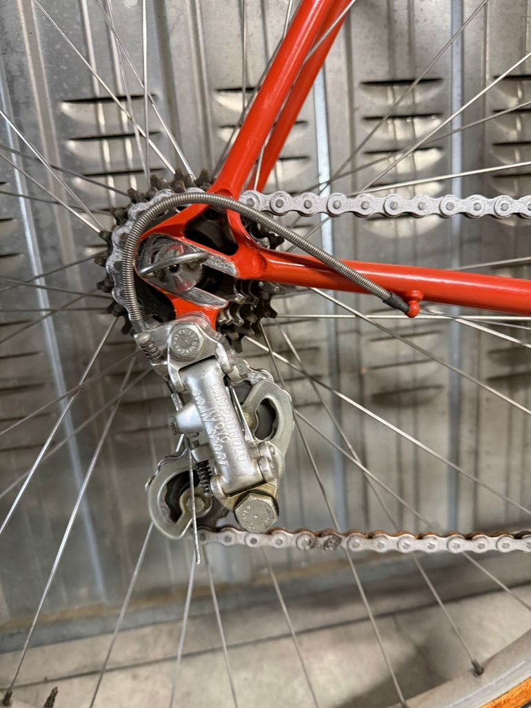 Used vicini tour de France Vicini tour de France Custom Other Campagnolo 1982 Road & Gravel, Orange — image 8 of 11