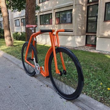 Gebrauchtes Viks Café Racer 2017 Urban, Orange — Bild 3 von 10