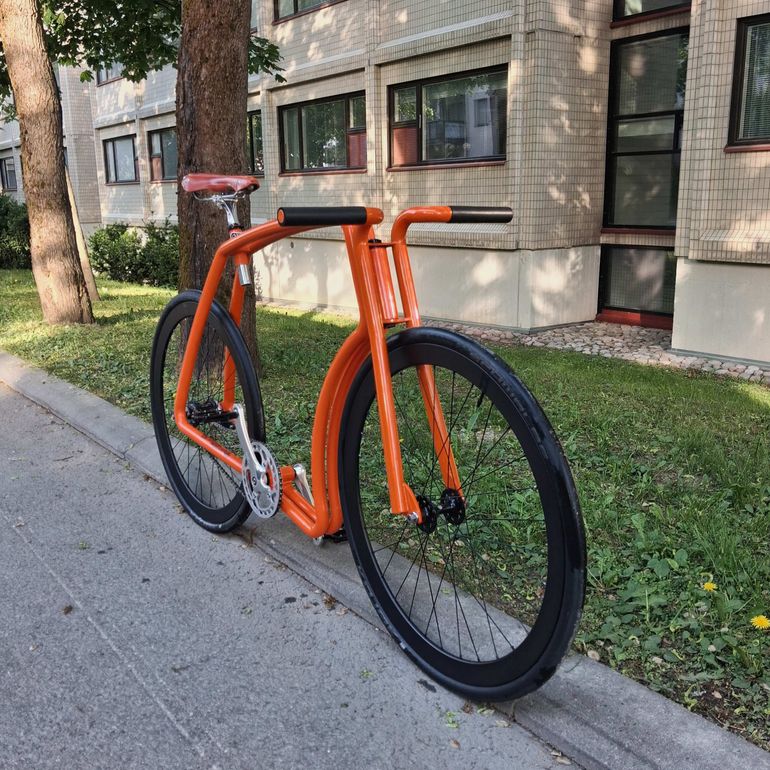 Used Viks Café Racer 2017 Urban, Orange — image 3 of 10
