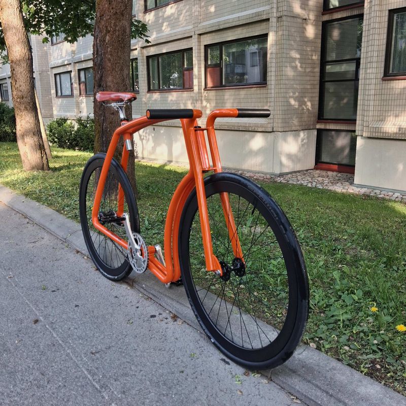 Gebrauchtes Viks Café Racer 2017 Urban, Orange — Bild 3 von 10