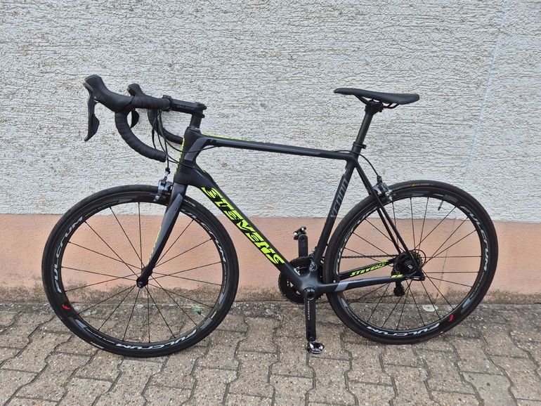 Used Stevens Stevens Custom Shimano Ultegra 2017 Road & Gravel, Light Gray — image 2 of 24