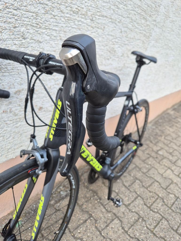 Used Stevens Stevens Custom Shimano Ultegra 2017 Road & Gravel, Light Gray — image 3 of 24