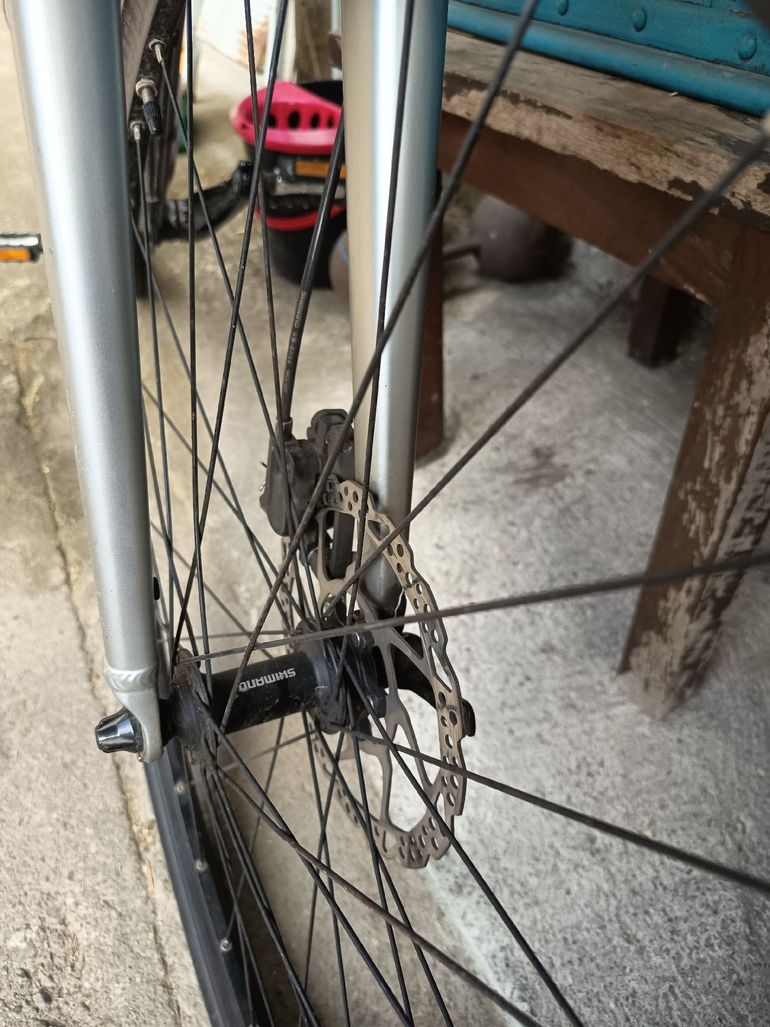 Used Univega Univega Custom Shimano Deore 2015 Mountainbike, Hellgrau — image 7 of 7