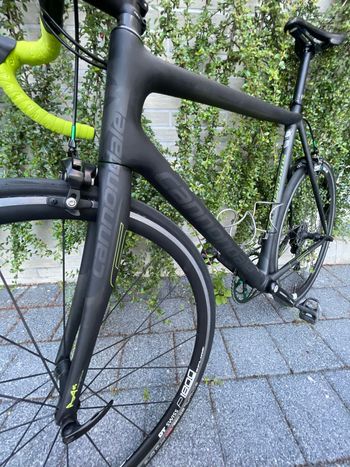 Used Cannondale SuperSix EVO Shimano 105 2016 Road & Gravel, Black — image 2 of 12