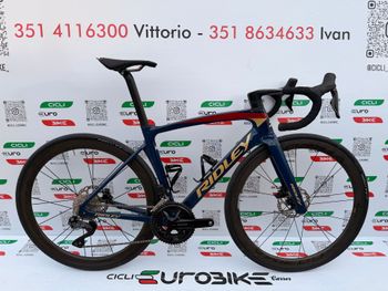 Used Ridley Noah Disc - Shimano 105 DI2 // 2x12s 2024 2024 Road & Gravel, Blau — image 1 of 12