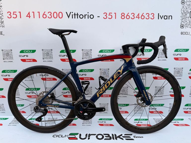 Used Ridley Noah Disc - Shimano 105 DI2 // 2x12s 2024 2024 Road & Gravel, Blau — image 1 of 12