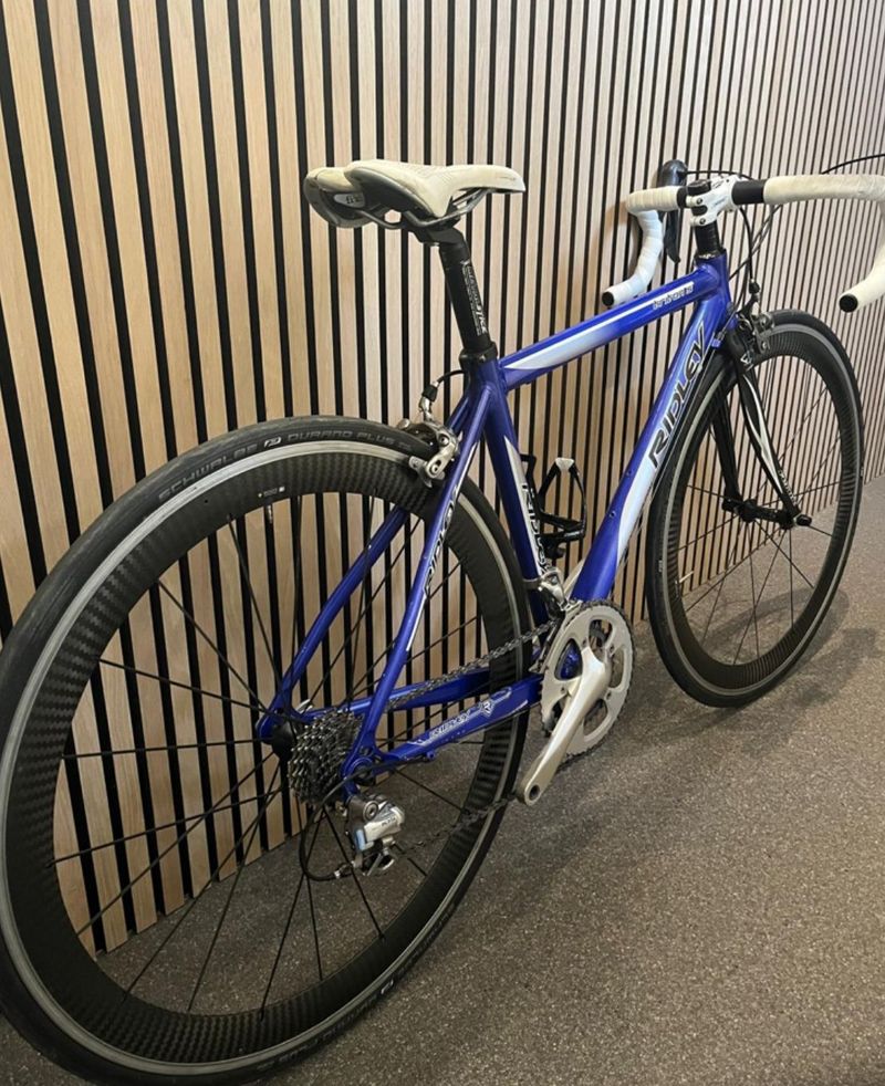 Gebrauchtes Ridley Triton S 2015 Road & Gravel, Blau — Bild 5 von 6