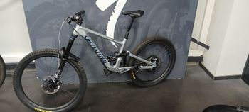 Used Specialized S-Works Enduro Frameset 2022 2022 Mountainbike, Light Gray — image 3 of 13
