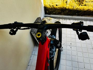 Gebrauchtes Trek Supercaliber Sram Eagle Transmission X0 2023 Mountainbike, Rot — Bild 9 von 13