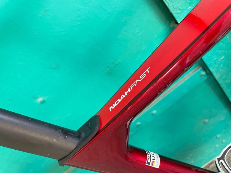 Used Ridley Noah Fast 3.0 - Shimano Ultegra DI2 2x12sp 2025 2025 Road & Gravel, Red — image 8 of 8