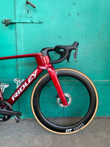 Used Ridley Noah Fast 3.0 - Shimano Ultegra DI2 2x12sp 2025 2025 Road & Gravel, Red — image 4 of 8