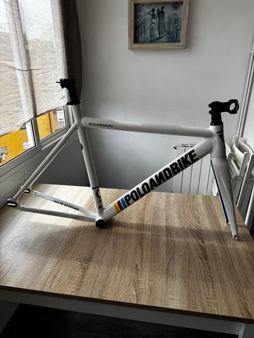 Poloandbike Custom Frameset 2020 Road & Gravel de segunda mano, Blanco — imagen 1 de 7